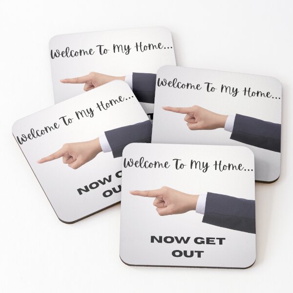 Item preview, Welcome to my home… Now get out designed and sold by My-rude-wallart.