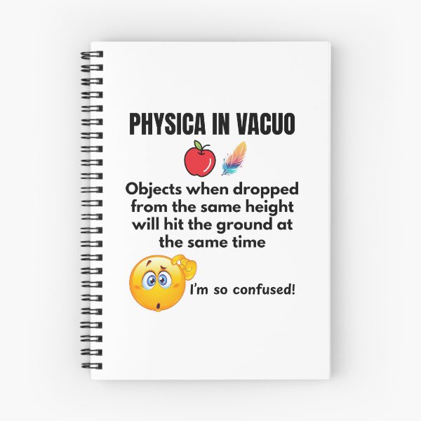 Item preview, Physics in a Vacuum - Textbook Free-Fall Kinematics! designed and sold by MPC-Mince-Pies.