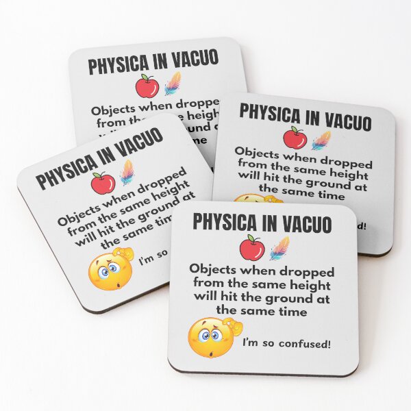 Item preview, Physics in a Vacuum - Textbook Free-Fall Kinematics! designed and sold by MPC-Mince-Pies.