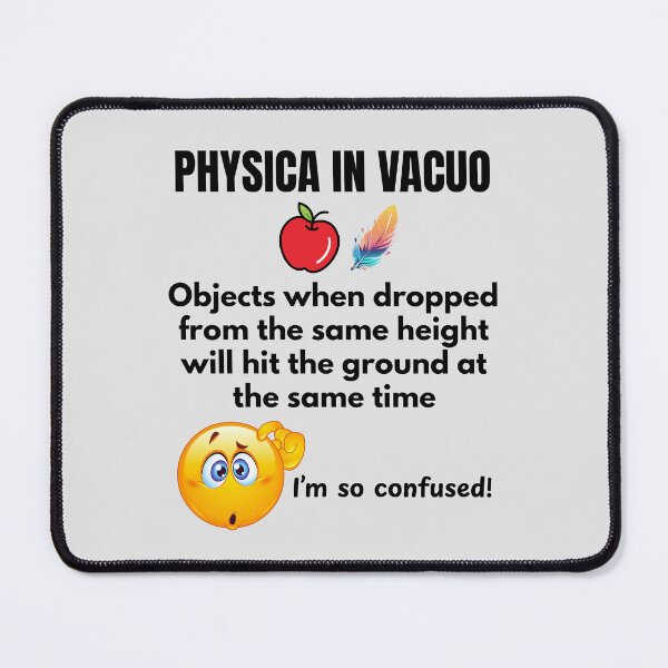 Item preview, Physics in a Vacuum - Textbook Free-Fall Kinematics! designed and sold by MPC-Mince-Pies.