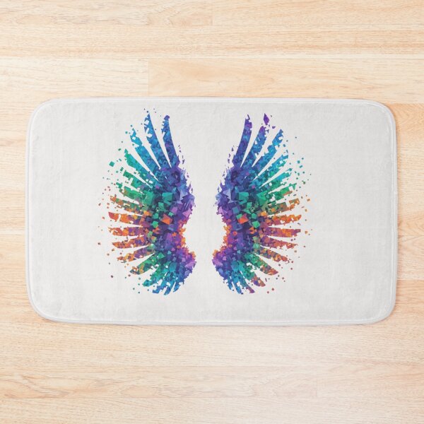 Item preview, Abstract wing made of pixels designed and sold by  ViralVisionsCreating .