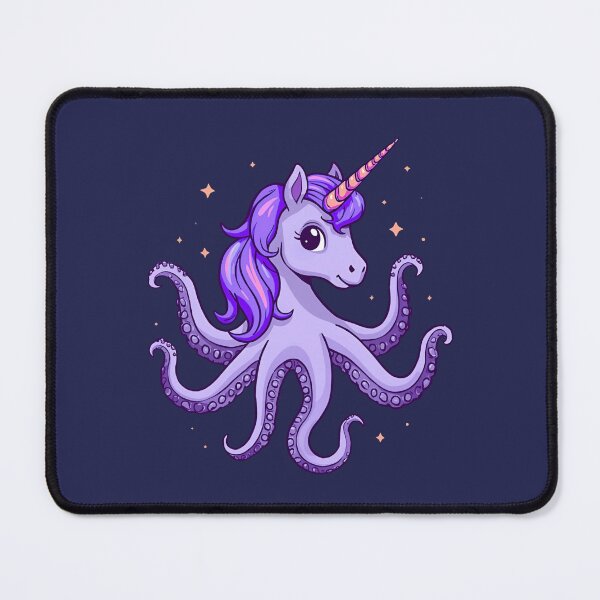 Item preview, Magical Purple Unicorn Octopus – Fantasy Sea Creature Art designed and sold by Ivy-Triggs.