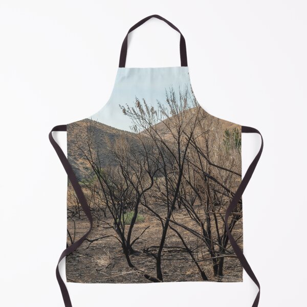 Item preview, Burned tree skeletons after a wildfire designed and sold by lisavonbiela.
