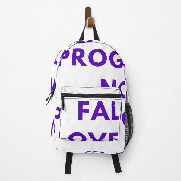 Item preview, Fall in love with progress, not perfection. Motivation text. designed and sold by HowAboutTee.