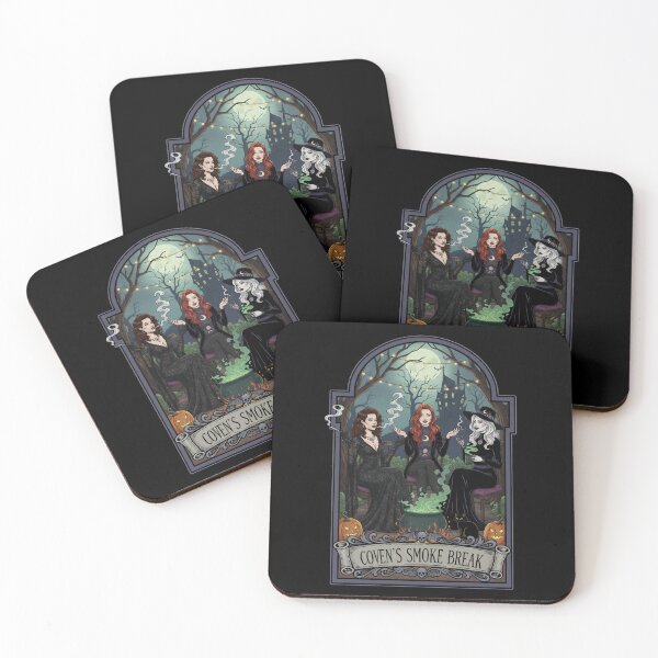 Item preview, Covens Smoke Break – Witchy Trio Relaxing with Spells and Style. designed and sold by Spark2Seduction.
