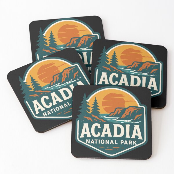 Item preview, Acadia National Park Vintage designed and sold by TomFrontierArt.