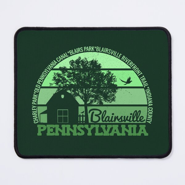 Item preview, Blairsville Pennsylvania Sunset Retro Vintage Local Pride Logo designed and sold by CRHPOD20.