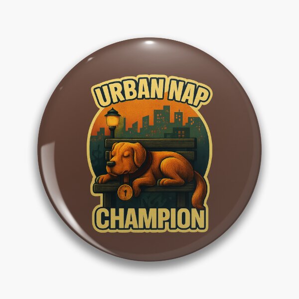 Item preview, Dog Quote – “Urban Nap Champion” | City Chill Graphic Design designed and sold by Modivox.