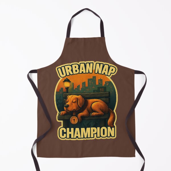 Item preview, Dog Quote – “Urban Nap Champion” | City Chill Graphic Design designed and sold by Modivox.