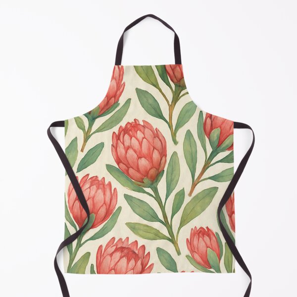 Item preview, Painted Protea Pattern designed and sold by SassyArtistry.