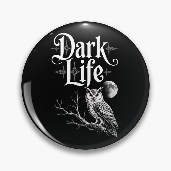 Artikelvorschau, Dark Life Owl – Gothic Night Aesthetic Art entworfen und verkauft von WitchyWhisper.