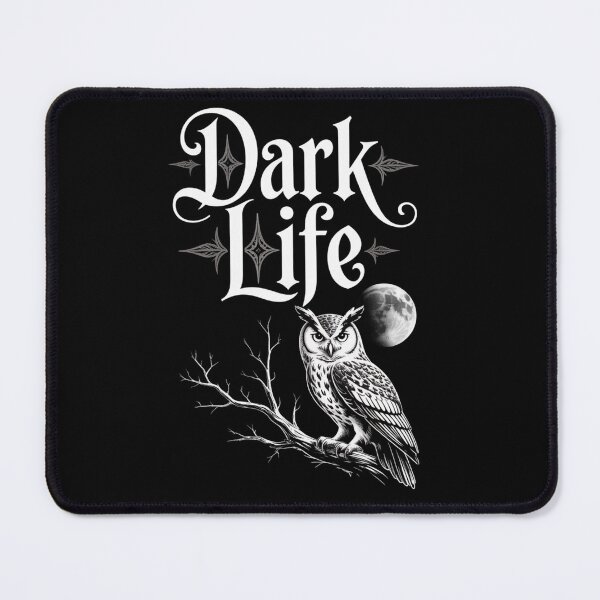 Item preview, Dark Life Owl – Gothic Night Aesthetic Art designed and sold by WitchyWhisper.