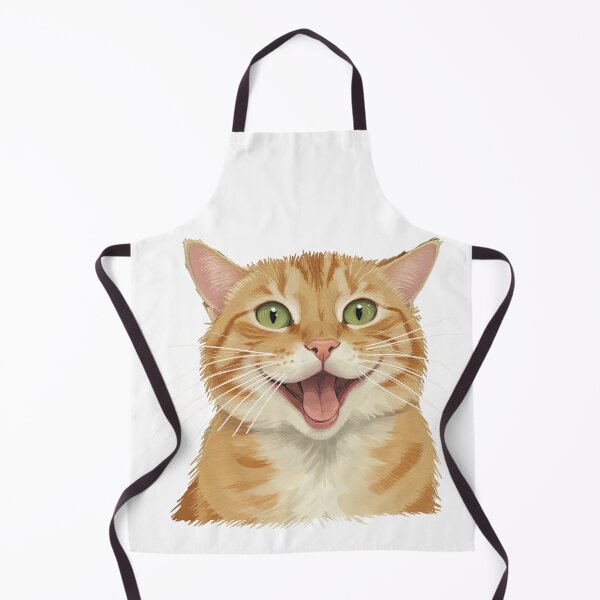 Item preview, Happy Smiling Ginger Cat Meme designed and sold by TeeARTHY.