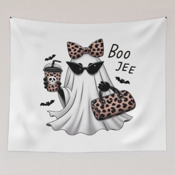 Item preview, fashion ghost boo-jee designed and sold by szydelkowanika.
