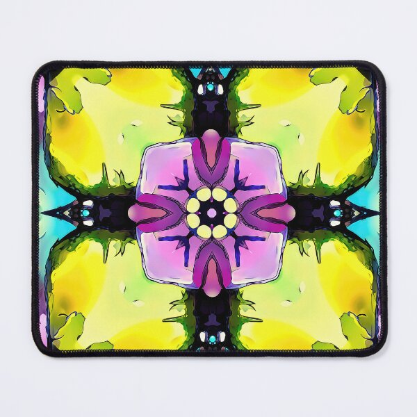 Item preview, Purple Flower Geometry designed and sold by rickgouletart.