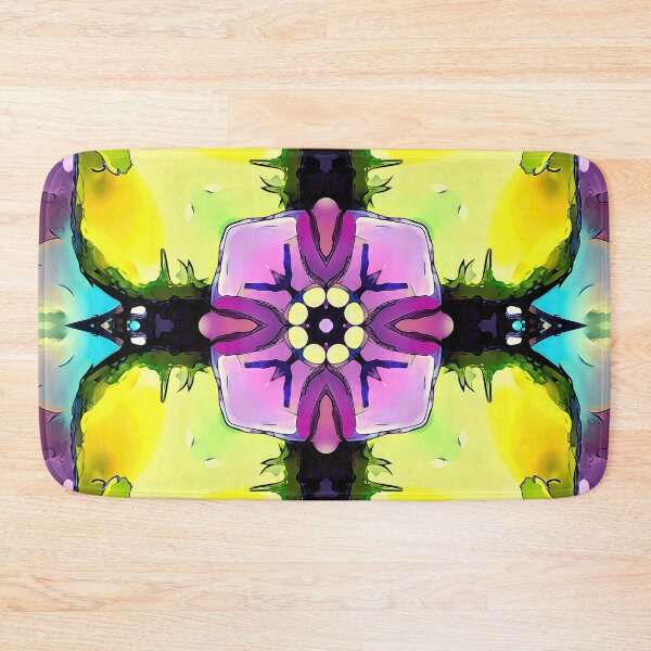 Item preview, Purple Flower Geometry designed and sold by rickgouletart.