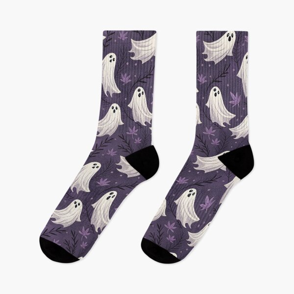 Item preview, Floating Ghosts on Purple designed and sold by Magnuna.