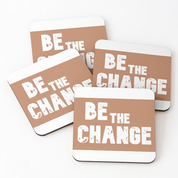 Item preview, Be The Change no shape designed and sold by lucey05.