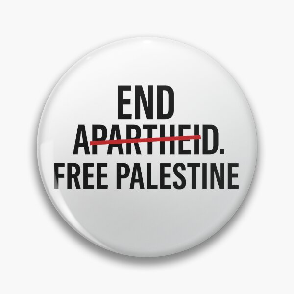 Item preview, End Apartheid – Free Palestine Political Protest Design designed and sold by BeUniqueCo.