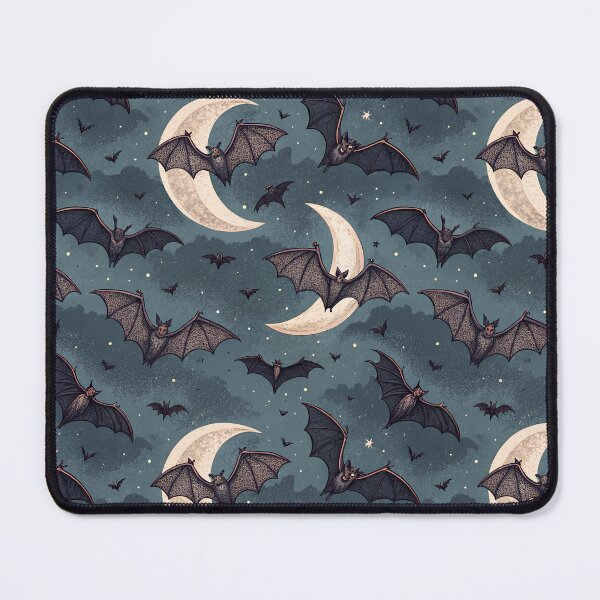 Item preview, Bats and Moon on Night Sky designed and sold by Magnuna.