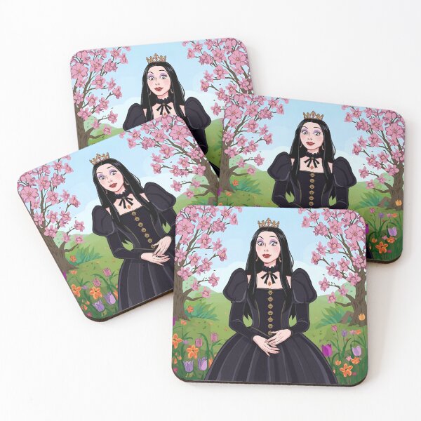 Item preview, Gothic queen in the forest of flowers designed and sold by Karitza Daniela.