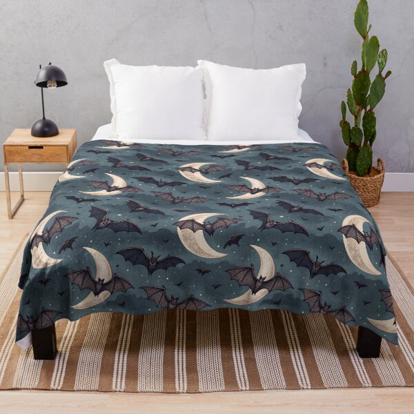 Item preview, Bats and Moon on Night Sky designed and sold by Magnuna.