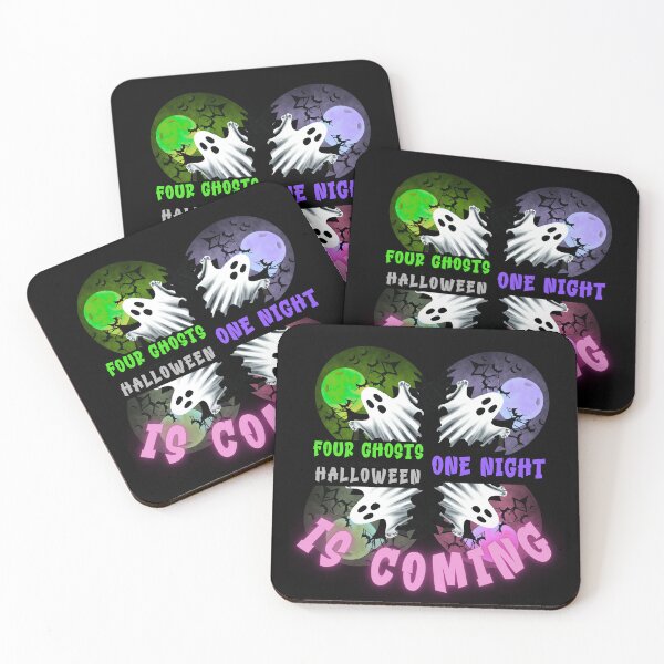 Item preview, Four Ghosts One Night Halloween Is Coming designed and sold by stas0810.