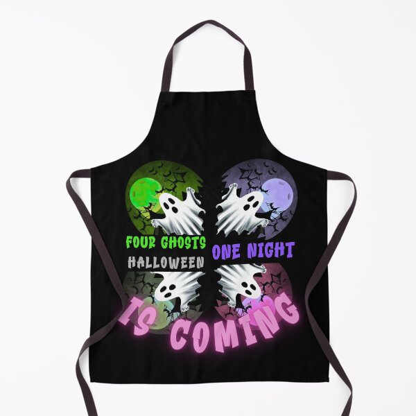 Item preview, Four Ghosts One Night Halloween Is Coming designed and sold by stas0810.
