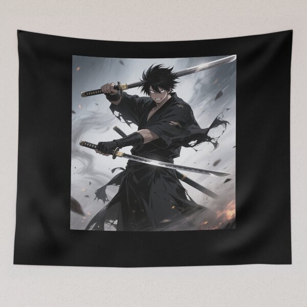 Item preview, Demon with Two Swords designed and sold by salem19902.