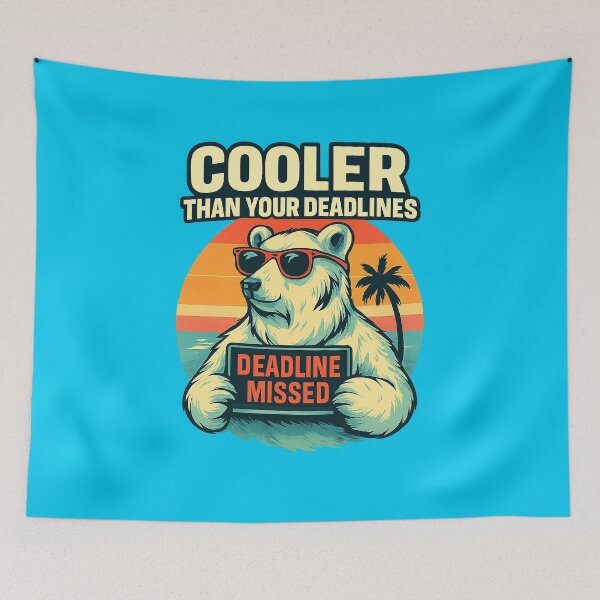 Item preview, “Deadline Drifter” – Polar Bear Chill Edition designed and sold by Modivox.