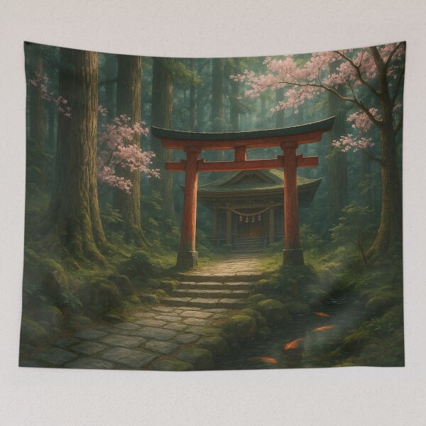 Item preview, Sacred Path to the Forest Shrine designed and sold by uNORTHODOX72.
