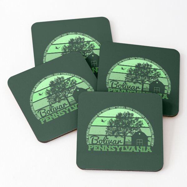 Item preview, Bolivar Pennsylvania Sunset Retro Vintage Local Pride Logo designed and sold by CRHPOD20.