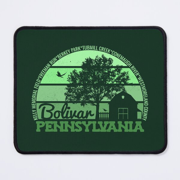 Item preview, Bolivar Pennsylvania Sunset Retro Vintage Local Pride Logo designed and sold by CRHPOD20.