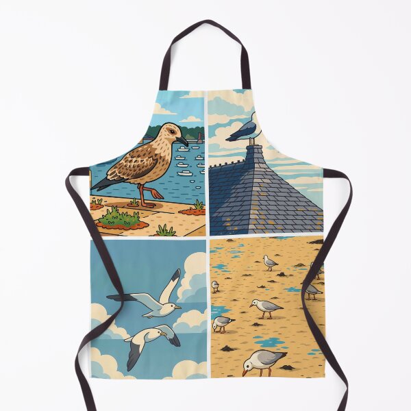 Item preview, Seabird Structure Vintage Coastal Pier Collection Gallery Poster Art designed and sold by White-Camel.