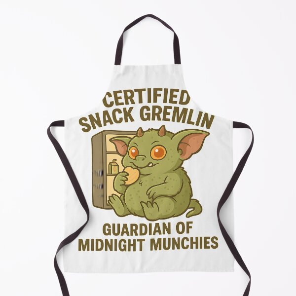 Item preview, Certified Snack Gremlin – Funny Kawaii Meme | Funny Goblin Fashion Food Design designed and sold by Cat & Coffee Studio.