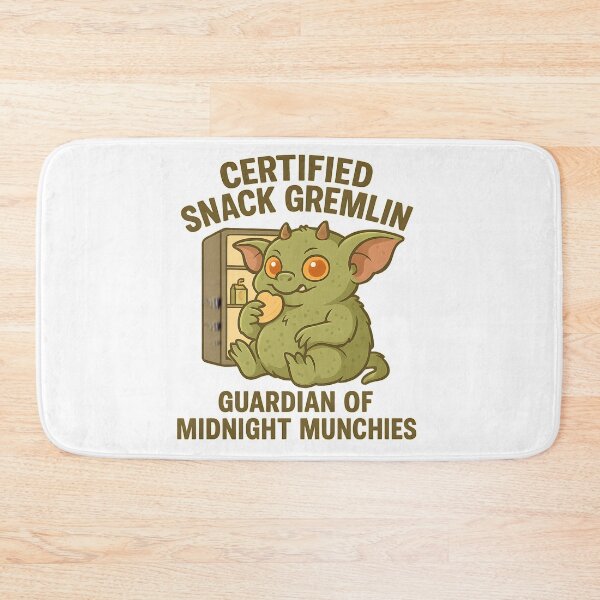 Item preview, Certified Snack Gremlin – Funny Kawaii Meme | Funny Goblin Fashion Food Design designed and sold by Cat & Coffee Studio.