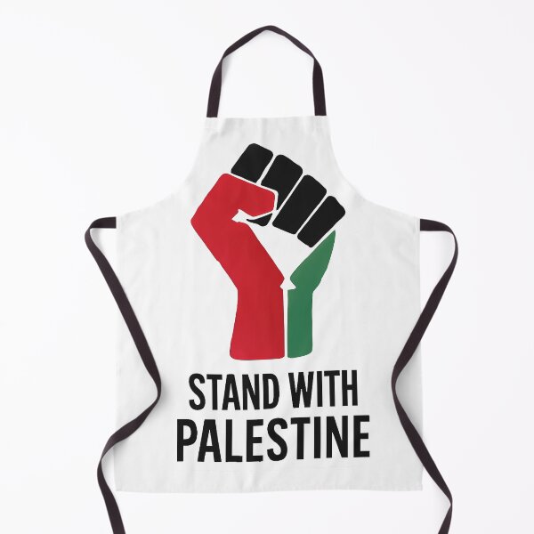 Item preview, Stand With Palestine – Raised Fist Protest Design in Flag Colors designed and sold by BeUniqueCo.