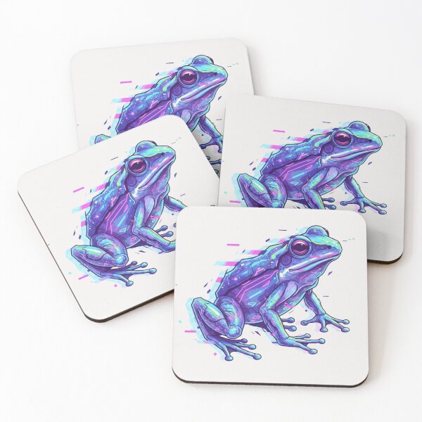 Item preview, Tropical Frog with Glitch Effect designed and sold by  ViralVisionsCreating .