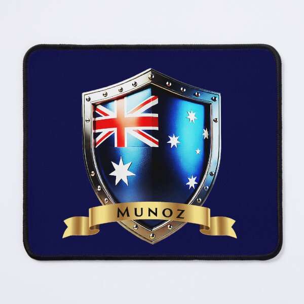 Item preview, Munoz Family Australia Shield, Heritage Crest of Honour designed and sold by Highlandkings.