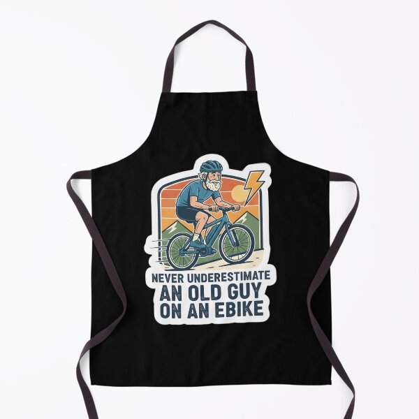 Item preview, Never Underestimate An Old Guy On An Ebike designed and sold by Perloth.