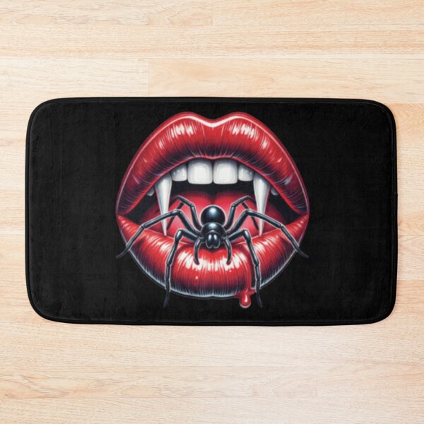 Item preview, vampire mouth with spider designed and sold by szydelkowanika.