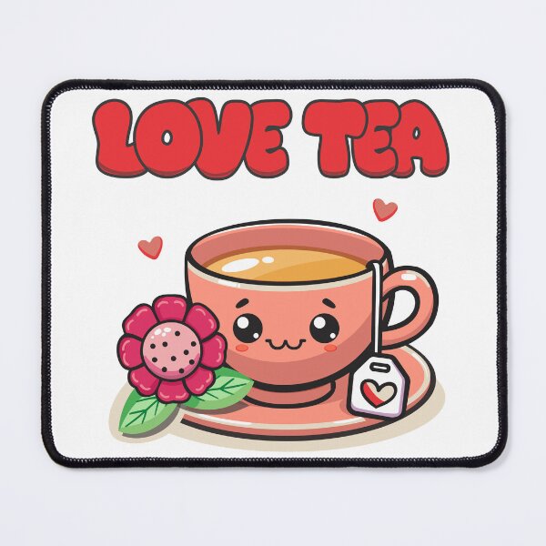 Item preview, Love Tea Red designed and sold by AmazoniaVibes.