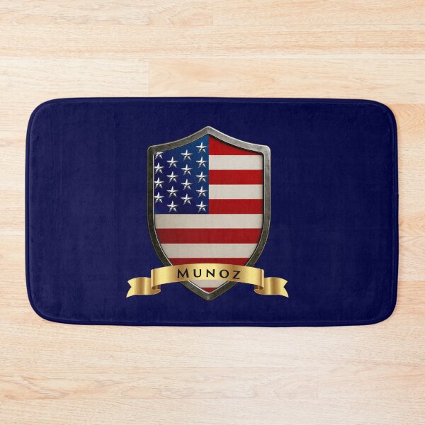Item preview, Munoz Family USA Shield, Stars & Stripes Heritage Crest designed and sold by Highlandkings.