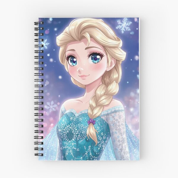 Aperçu de l'œuvre Autocollant animé Elsa Frozen créée et vendue par Danime Planet.
