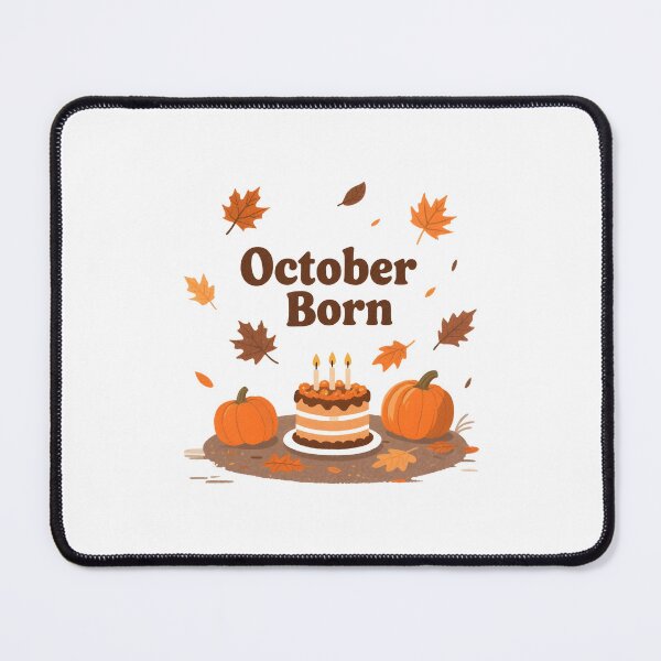Item preview, Halloween Birthday October Birthday Vibes | Autumn Born Celebration Design designed and sold by Uglyandcute.