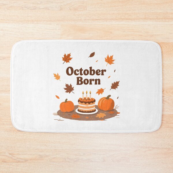 Item preview, Halloween Birthday October Birthday Vibes | Autumn Born Celebration Design designed and sold by Uglyandcute.
