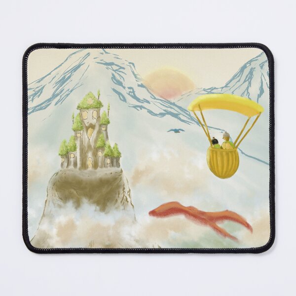 Item preview, Three friends on an adventure towards a tree castle designed and sold by greenPQBstudio.