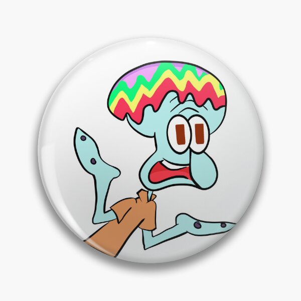 Item preview, Rainbow Head Squidward designed and sold by Sidequests & Summons.