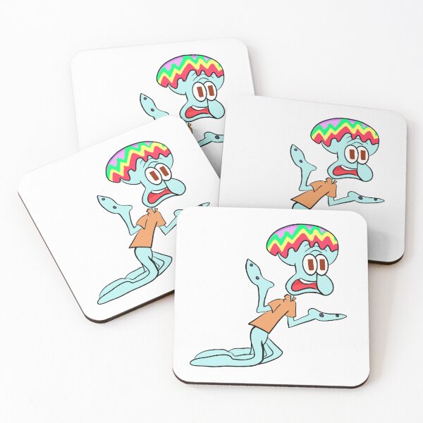 Item preview, Rainbow Head Squidward designed and sold by Sidequests & Summons.