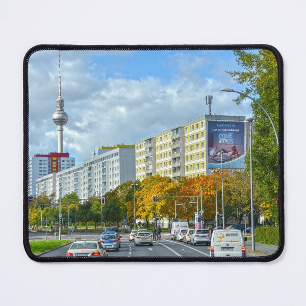 Item preview, Berlin, Germany, Television Tower and Busy Street designed and sold by Catherine Sherman.